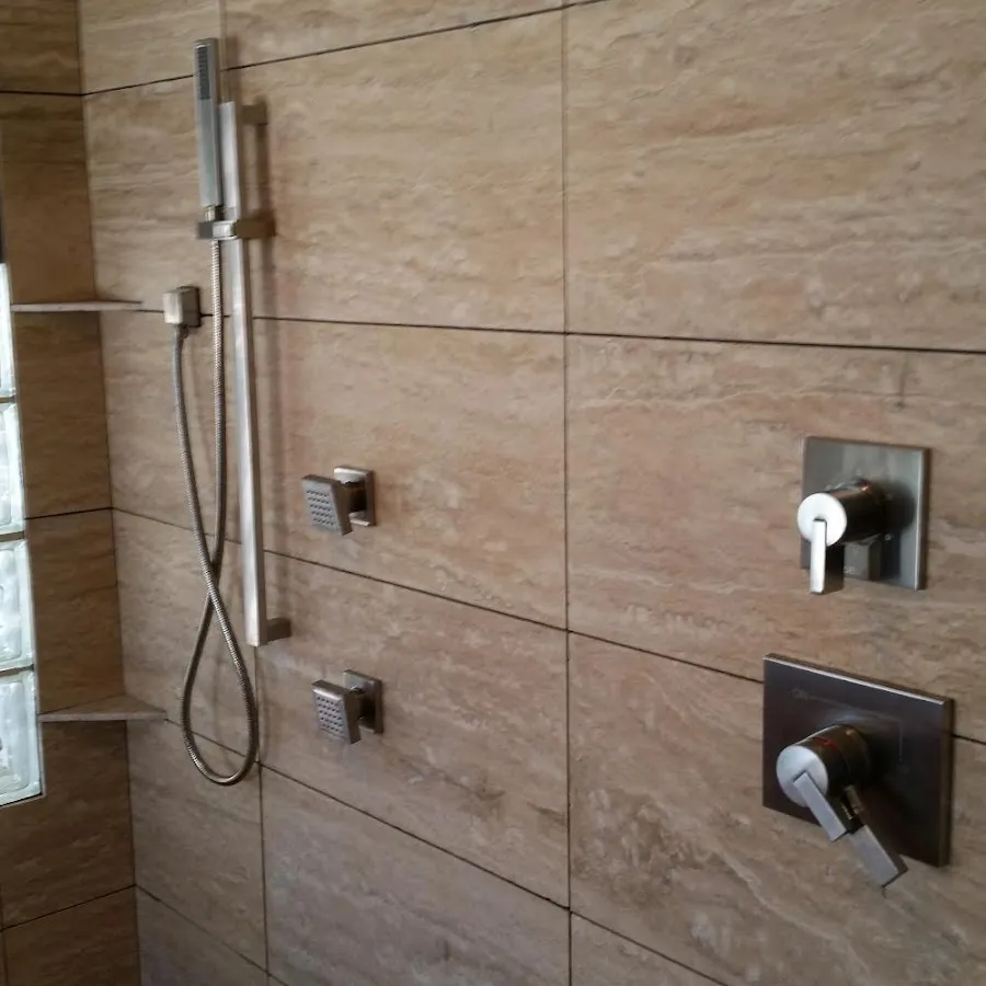 Shower fixture installation for Water Heater Replacement in Halfway